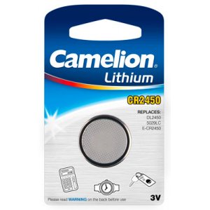 Pila de bot�n de Litio Camelion CR2450 Blister 1Ud.