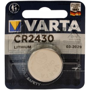 Pila de botn de Litio Pila Varta Electronic CR2430 3V blster 1Ud.