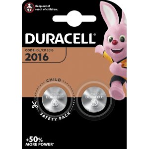 Duracell Pila Pila de botn de Litio 3V CR2016 Original