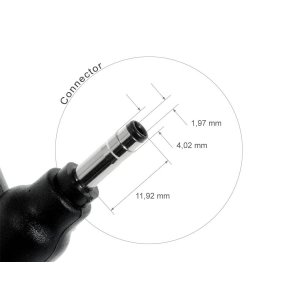 Conector Nr.30 para Cargador de Porttil 4,0x2,0x11,9mm