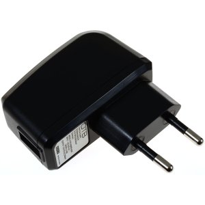 Powery Adaptador de carga con toma USB 2A compatible con iPad/iPod/iPad