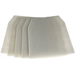 5x Bolsas de filtro, bolsas de papel para aspiradores compatible con Makita 443060-3 para Makita Modelle p. ejem. CL100