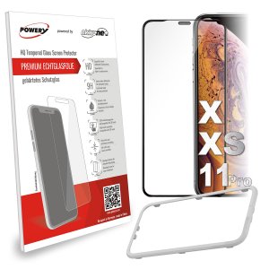 Pelcula de proteccin de pantalla vidrio de seguridad compatible con iPhone X,iPhone XS,iPhone 11 Pro,superficie mate