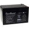 FirstPower Batera de GEL FP12120 12Ah 12V VdS