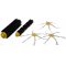 3x6-Cepillos Laterales + 1x Pack de Cepillos de Limpieza para iRobot Roomba 700/760/770/780