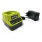 Ryobi Cargador Rpido 18 V One+ / Modelo RC18120 / para bateras ALL ONE+ 18V Original