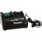 Makita Cargador doble DC18RE, 198720-9 para bateras CXT 10,8 / 12V y bateras LXT 14,4V / 18V Original