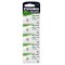 Camelion pila de botn de xido de plata SR43 / G12 / 386 / LR43 / 186 blster 5uds.