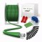 150m cable delimitador (2,7mm) + 200 ganchos + 10x conectores de cables + 4x terminales para robot cortacésped 150m cable delimitador (2,7mm) + 200 ganchos + 10x conectores de cables + 4x terminales para robot cortacésped