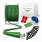 25m cable delimitador (2,7mm) + 25x ganchos + 8x terminales para robot cortacsped