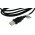 Cable de datos USB compatible con Panasonic K1HA08CD0019 / Casio EMC-5