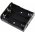 Portapilas para 3x Mignon/AA Pilas con conector Clip