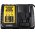 Dewalt Cargador de batera Rpido / Cargador de batera 10,8-18V DCB115 para todas las Bateras XR de carril