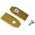 9x Cuchillas de repuesto Cuchillas de titanio de corte (0,75mm) para Husqvarna, Gardena robot cortacsped Gold