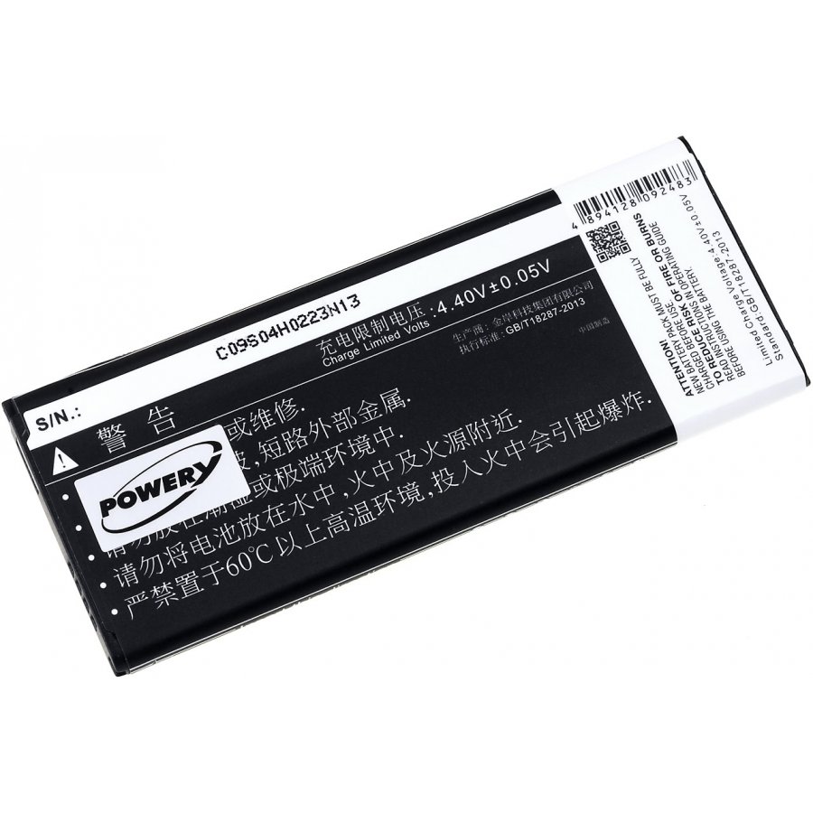 Batería estándar para Samsung sm-n9100 3,85v 3000mah/11 6wh Li-ion negro