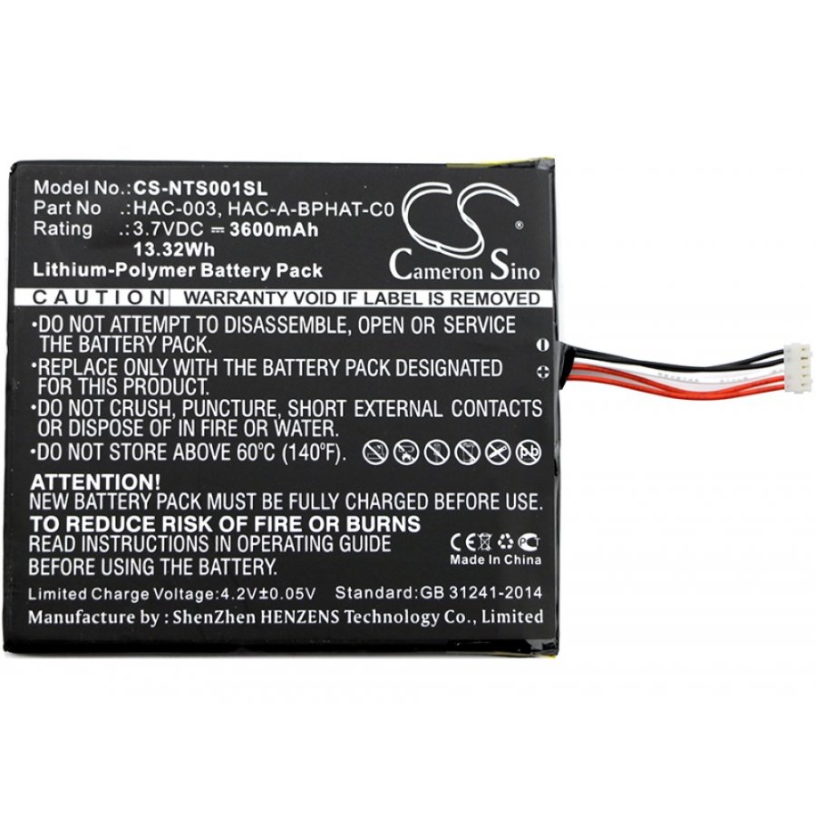 Batería para Nintendo Switch HAC-001 / Modelo HAC-003 *  -  Tienda de pilas y baterías de calidad baratos