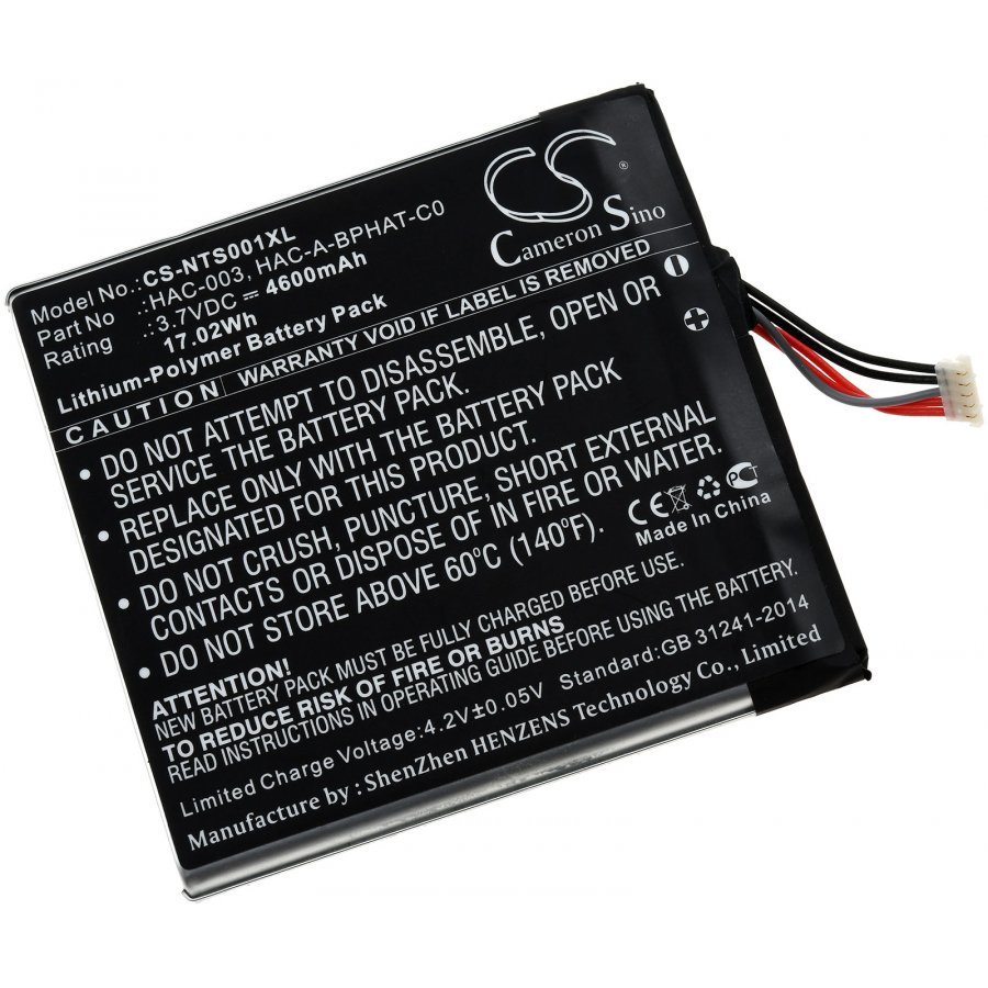 Batería de alta capacidad válida para consola de videojuegos Nintendo Switch  HAC-001, modelo HAC-003 entre otros más *  - Tienda de pilas  y baterías de calidad baratos