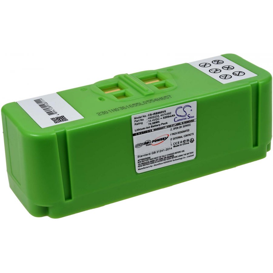 Batería para aspirador iRobot Roomba 535 - Baterias para todo Reguero  Baterias