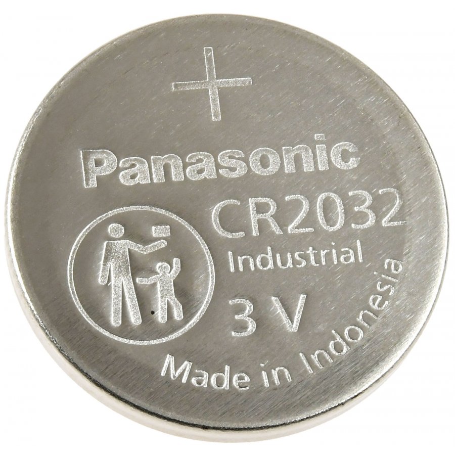 PANASONIC PILA DE LITIO CR2032 (3V)- BLISTER x 5 UNID. - Infofar System