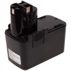 Batera para herramienta Bosch 9,6V 2000mAh NiMH Wabe (Plana)