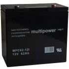 Batería plomo-sellada (multipower) para Silla de Ruedas Eléctrica Invacare Ranger II MWD cíclica