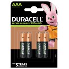 Duracell Duralock Recharge Ultra AAA Micro HR3 Pila Recargable HR03 900mAh blster 4uds.