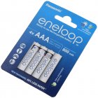 Panasonic eneloop Micropila recargable AAA HR03 HR-4UTG 800mAh NiMH pack 4uds.