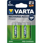 Varta pila recargable Ready to Use 56714 Baby C LR14 HR14 3000mAh NiMH blster 2uds.