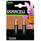 Duracell recargable AAA, Micro, pila recargable HR03 900mAh blster 2uds.