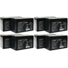 Powery Batería de GEL para SAI APC RBC105 Powery Batería de GEL para SAI APC RBC105