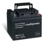 Batería plomo (multipower) MP45-12 Vds Batería plomo (multipower) MP45-12 Vds