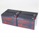 CSB Bateras de plomo adecuada para APC Smart UPS SU1400R2 / SUA1500RMI2U / SUA1500R2X93 (RBC 24) 12V 9Ah