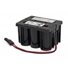 Enersys / Hawker Batera plomo, Monoblock 12V 2,5Ah con cable y clavija