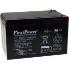 FirstPower Batera de GEL FP12120 12Ah 12V VdS