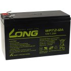 KungLong Batera plomo WP7.2-12A F2 VdS