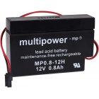 Batería plomo (multipower) MP0,8-12H para persianas Heim & Haus