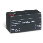 Batera plomo (multipower) MP1,2-12 Vds
