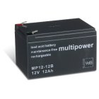 Batería plomo (multipower) MP12-12B Vds