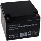 Multipower Batera plomo MP26-12I 12V 26Ah Vds
