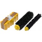 Batera para iRobot Roomba 700/760/770/780 + Pack de Cepillos de Limpieza