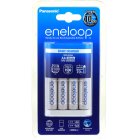 Cargador Panasonic eneloop BQ-CC18 incl. 4x pilas recarg. Panasonic eneloop AA 1900mAh