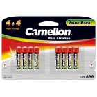 Pila Camelion Micro LR03 MN2400 HR03 Plus Alcalina (4+4) blster 8uds.