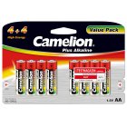 Pila Camelion Mignon LR6 MN1500 AA AM3 Plus Alcalina (4+4) blster 8uds.