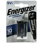 Energizer Ultimate Pila de litio FR22 6LR61 MN1604 X522 9V-Block blíster
