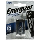 Energizer Ultimate Pila de litio FR22 6LR61 MN1604 X522 9V-Block blster