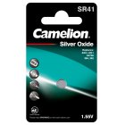 Camelion pila de botn de xido de plata SR41/SR41W / G3 / 392 / LR41 / 192 blster 1Ud.