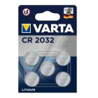 Pila de botón de Litio Varta CR2032, reemplazo de DL2032 IEC CR2032 blíster 5uds.