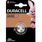 Pila de botn de Litio Duracell CR2430, DL2430 blster 1Ud.