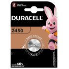 Pila de botn de Litio Duracell DL2450/ CR2450 blster 1Ud.