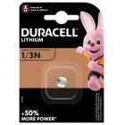 Pila fotogrfica Duracell DL1/3N CR1/3N blster 1Ud.